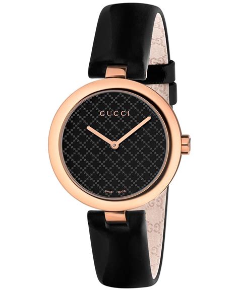 gucci women's black face bracelets watches|designer watches for women gucci.